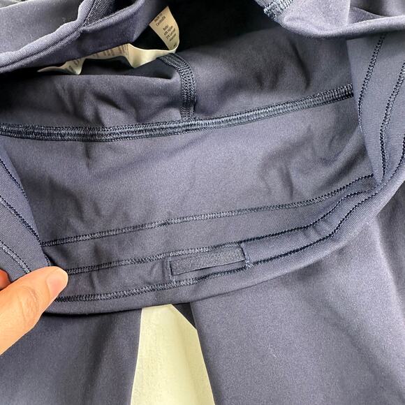 Lululemon Leggings Womens 6 Blue Lean In Crop 17" Athletic Yoga Workout Active - Picture 6 of 11
